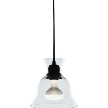 Salute Bell Pendant, Clear