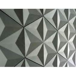 Japanese Geo Tessellations in Concrete - Tile