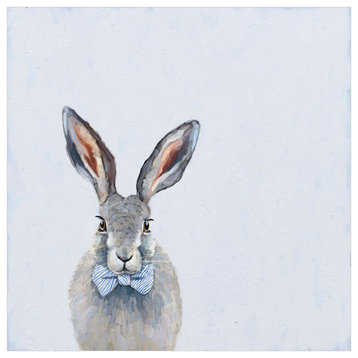 "Bow Tie Bunny" Canvas Wall Art by Cathy Walters