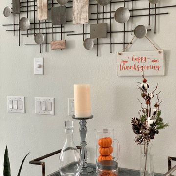 Fall Decor - Bar Cart
