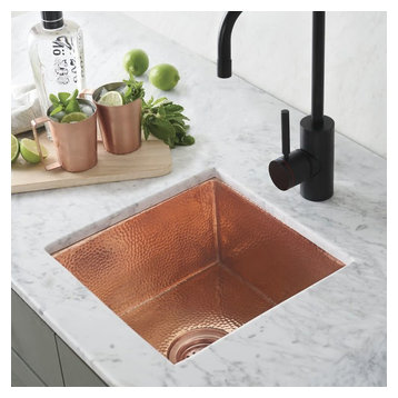 Native Trails CPS34 Cantina 13" Undermount Single Basin Copper - Polished
