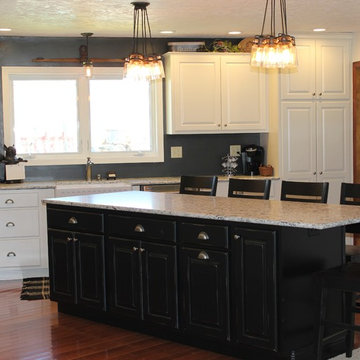 Cambridge, IL- Rustic Transitional Kitchen Remodel