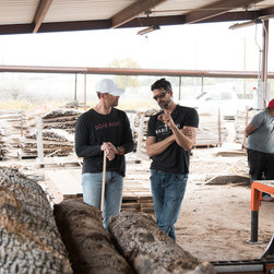 Salvaging Texas Post Oak trees for hardwood floors - Products