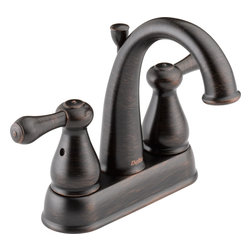 Delta Leland&reg; Two Handle Centerset Lavatory Faucet - Bathroom Sink Faucets