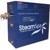 SteamSpa Royal 12 KW QuickStart Acu-Steam Bath Generator Package, Chrome