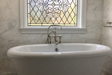 Functional Stained/leaded glass Windows that offer privacey