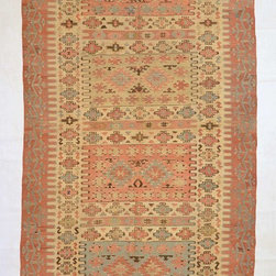 Vintage Aydin Kilim Rug - Rugs