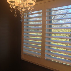 Plantation Shutters Bathroom - Window Blinds