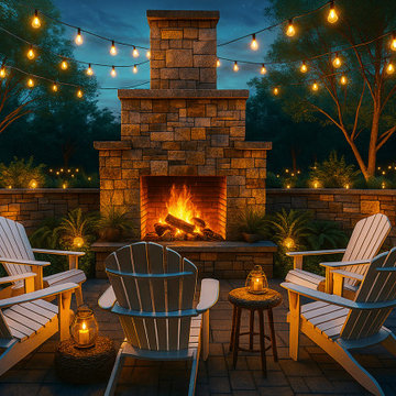 Enhance Your Outdoor Living Area with a Stunning Fire Feature