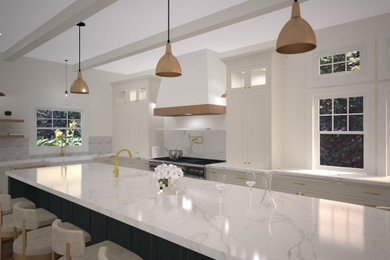 Inspiration for a kitchen remodel in New York