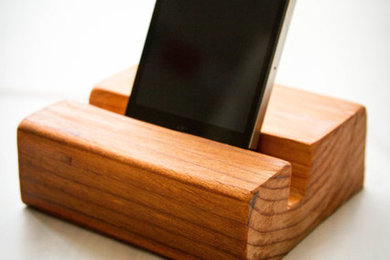 iPhone or iPad Wood Stand | Office, Desk Accessories
