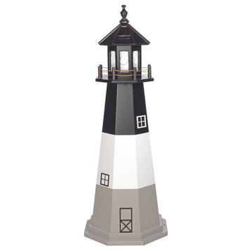 Oak Island Hybrid Lighthouse, Replica, 5 Foot, Revolving, No Base
