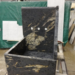 Custom Titanium granite Sink - Products