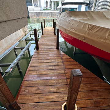 Boat Dock & Retaining Wall