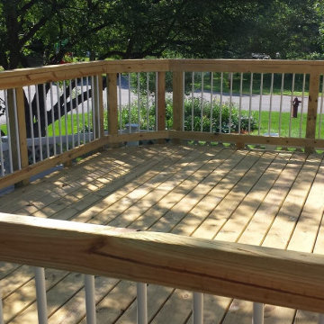 Pressure-Treated Wood Deck
