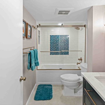 Incredibly Colorful Falls Church Home Remodel