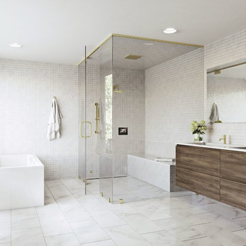 Digital Shower with Steam - Master Bath 2019