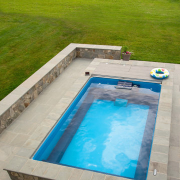 Middleburg, Virginia - Stone Patio with Endless Pool
