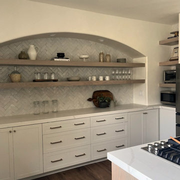 Plaster Kitchen Alcove. Los Ranchitos, Temecula California.