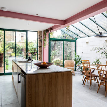 Photography for Edwards Rensen Architects - kitchen extension, North London
