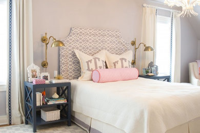 Example of a cottage chic kids' room design in Other