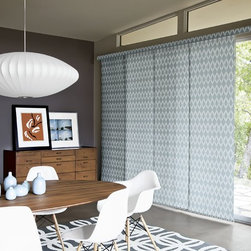 Smith and Noble Roller Panel Track Shades - Window Treatments