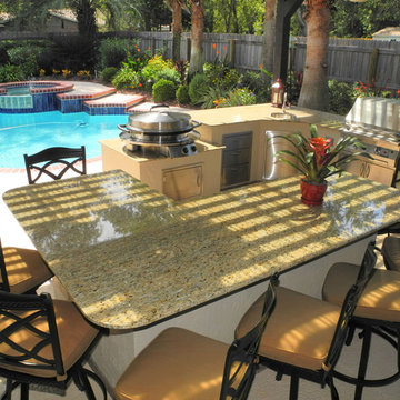 Outdoor Kitchen Installations with Evo Circular Cooktop