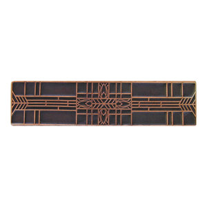 Allied Brass 402AD-ABZ 8 Inch Door Pull with Dotted Accents Antique Bronze