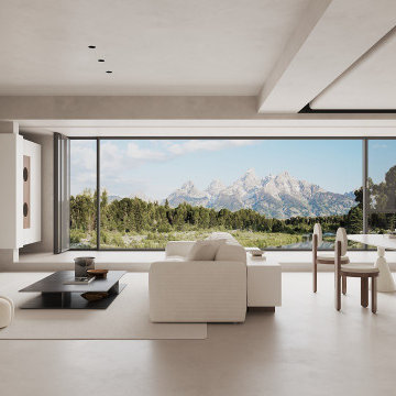 Narrow-Frame Double-Pane Inward-Opening Window