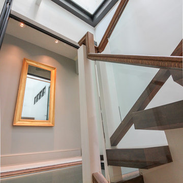 Project #68 | Ultra-Modern Staircase with Glass Landings