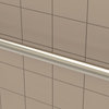 TileWare Straight Grab Bar 42" Contemporary Victoria Series, Brushed Nickel