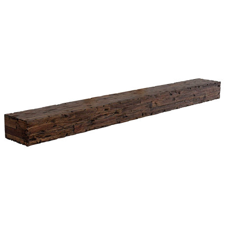 Fireplace Mantel Wall Shelf Beam 72"