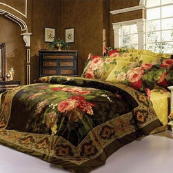 Bed of Roses Duvet Ensemble - Duvet Covers And Duvet Sets