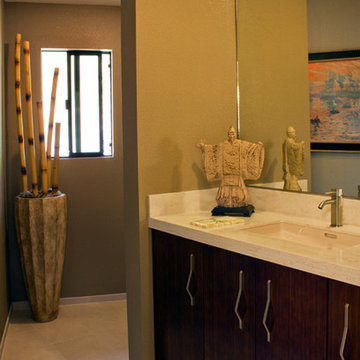 Asian powder room