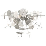 Livex Lighting - Livex Lighting 40070-05 Circulo - Four Light Flush Mount - Cast a luxurious glow over your room with this polCirculo Four Light F Polished Chrome Chro *UL Approved: YES Energy Star Qualified: n/a ADA Certified: n/a  *Number of Lights: Lamp: 4-*Wattage:60w Medium Base bulb(s) *Bulb Included:No *Bulb Type:Medium Base *Finish Type:Polished Chrome