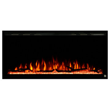 Touchstone Sideline Elite 42'' Recessed Electric Fireplace 80042