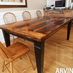 Reclaimed Wood Harvest Tables - Products