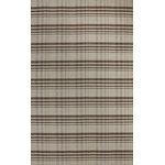 Dynamic Rugs - Royal Rug, Brown, 4'x6' - The Royal collection offers casual elegance in the form of a beautiful plaid pattern. This collection comes in a variety of colors and sizes ensuring that you will find a perfect accent to any room. The flatweave construction allows this rug to fit under furniture and doorways taking the guesswork out of home decor. This collection is handmade with durable 100-percent wool fibers.
