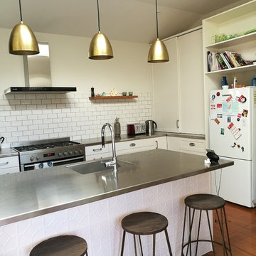 kitchen and laundry