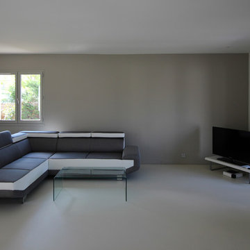 Maison C - Espace de vie : salon et cuisine