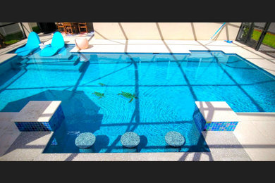 Example of a pool design in Orlando