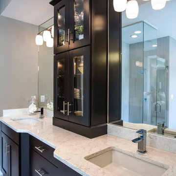 LG Viatera Quartz Vanity - Minuet