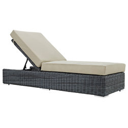 Tropical Outdoor Chaise Lounges by Mid Mod