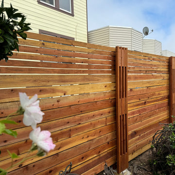 Conventional fence, new look