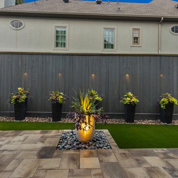 Modern River Oaks Landscape Design- Houston, TX