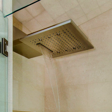 Shower head in Master Bath