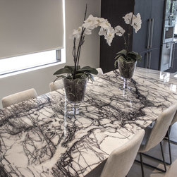 Alexa New York Marble Table - Dining Tables