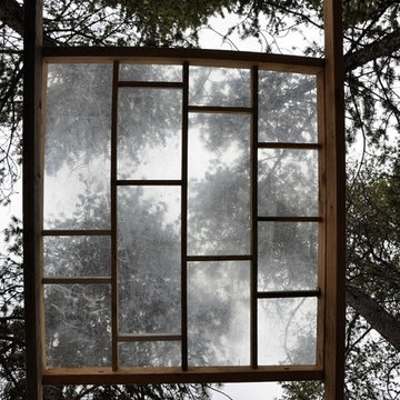 Self Built Tree Fort Recycled Materials