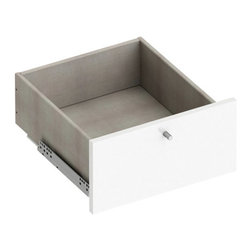 Tiroir amorti SPACEO Home 20 x 40 x 39.6 cm, blanc brillant - Armoires And Wardrobes