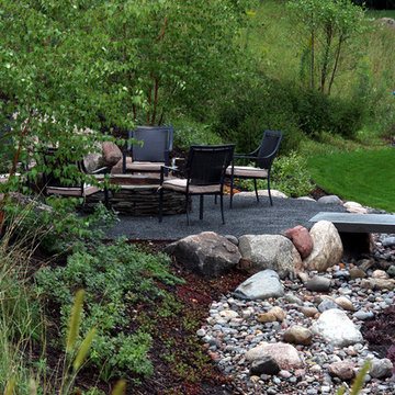 Rustic Terrace & Firepit